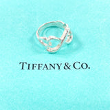 TIFFANY & CO. Ring Double Loving Heart Paloma Picasso Sterling Silver 925 US Size 6