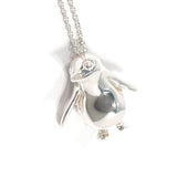 TIFFANY & CO. Necklace Penguin Sterling Silver 925 vintage Women