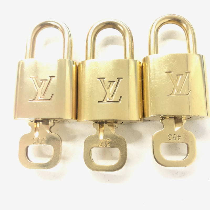 LOUIS VUITTON Cadena brass gold unisex Second hand