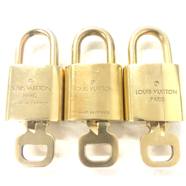 LOUIS VUITTON Cadena brass gold unisex Second hand
