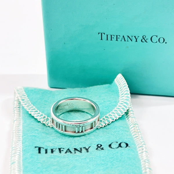 TIFFANY&Co. Ring Atlas Silver925 #10(JP Size) Silver Women Used