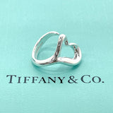 TIFFANY&Co. Ring Open heart Elsa Peretti Sterling Silver #12(JP Size) Silver Women Used