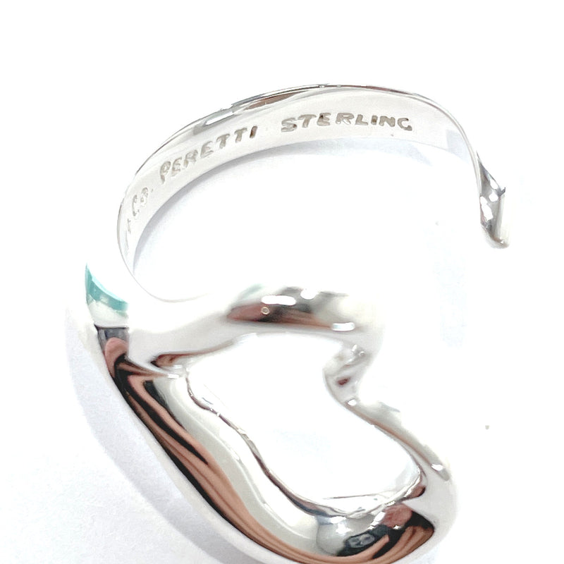 TIFFANY&Co. Ring Open heart Elsa Peretti Sterling Silver #12(JP Size) Silver Women Used