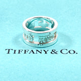 TIFFANY&Co. Ring 1837 element Silver925 #US 5 1/4 Silver Women Second hand