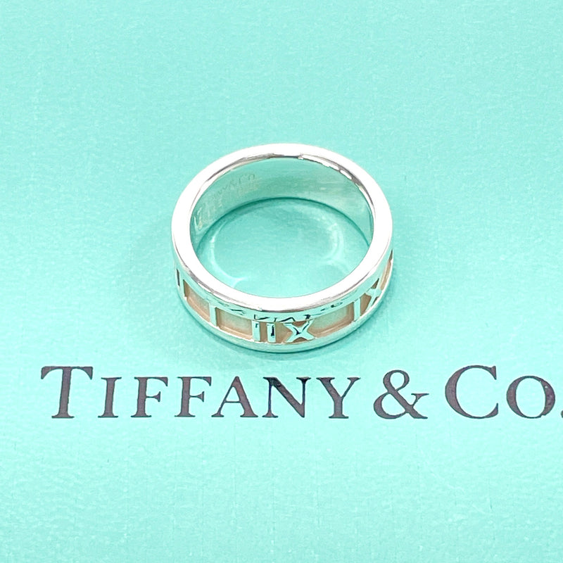 TIFFANY&Co. Ring Atlas Silver925 #10(JP Size) Silver Women Used