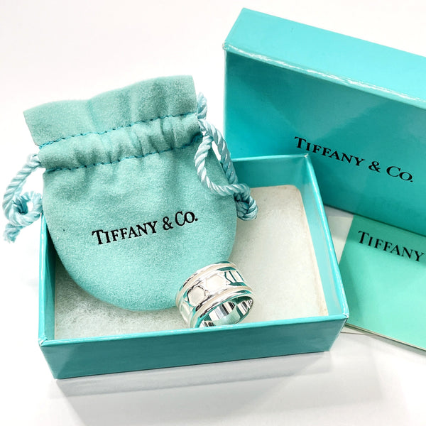 TIFFANY&Co. Ring Atlas Silver925 #11(JP Size) Silver Women Used