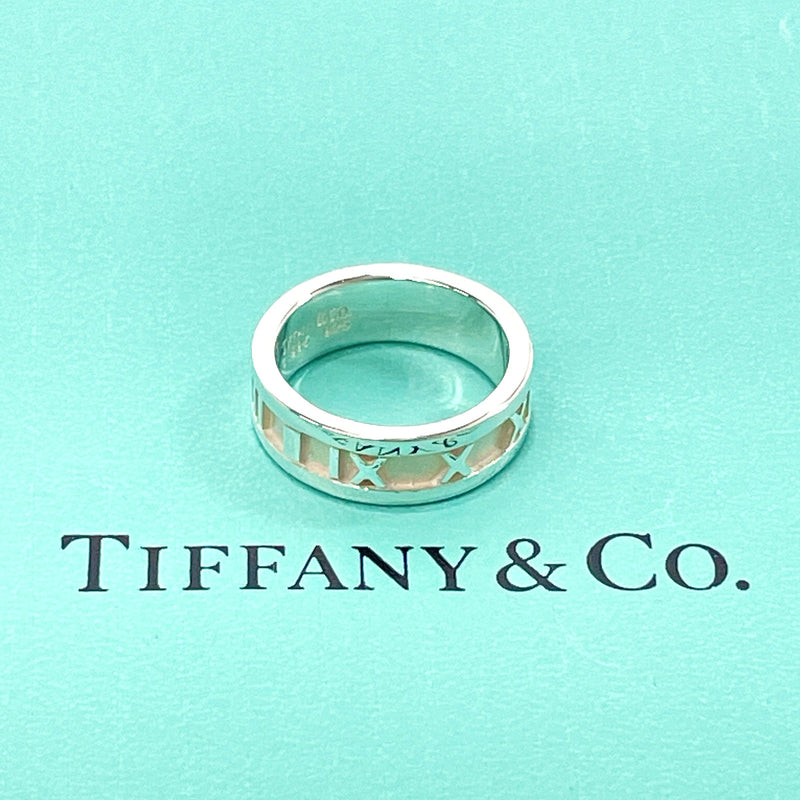 TIFFANY&Co. Ring Atlas Silver925 #10(JP Size) Silver Women Used