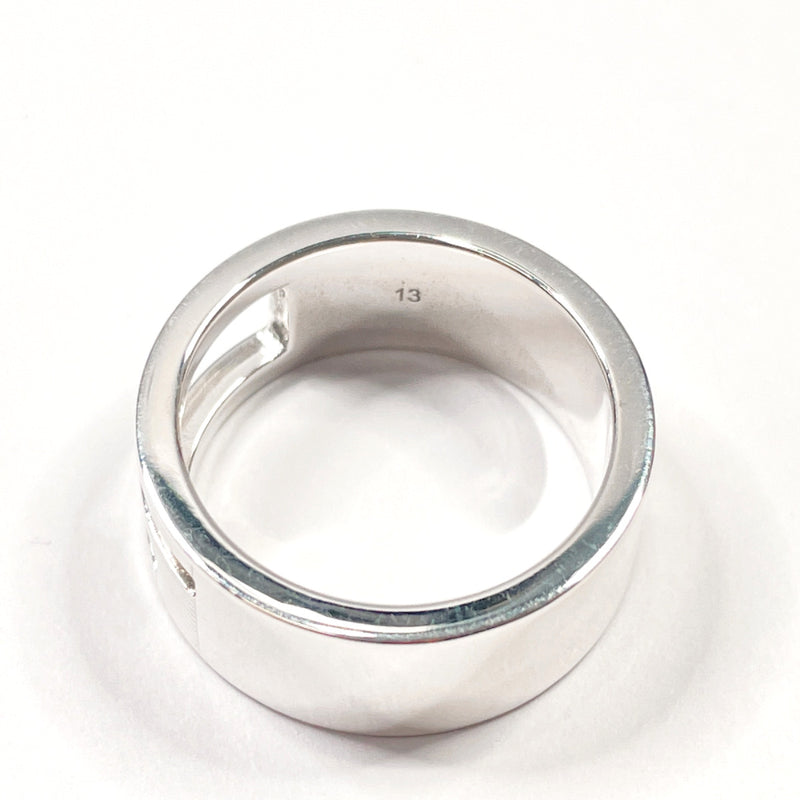 GUCCI Ring Branded Cutout G Silver925 #12(JP Size) Silver Women Used