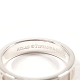 TIFFANY&Co. Ring Atlas Silver925 #US 4 3/4 Silver Women Second hand