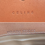 CELINE purse vintage leather Brown Women Used