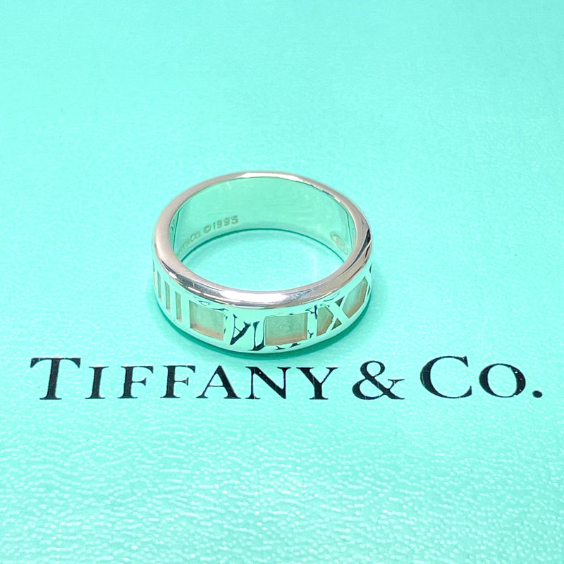 TIFFANY&Co. Ring Atlas Silver925 #13.5(JP Size) Silver Women Used