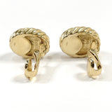 Christian Dior Earring vintage metal gold gold Women Second hand