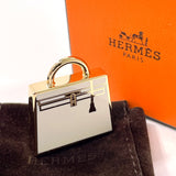 HERMES charm Curio Jite Kelly metal gold gold GD 01 69 Women New