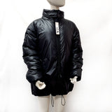 N°21 Down jacket polyester Black mens Used