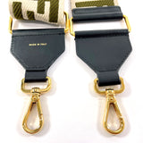 FENDI Shoulder strap Strap you Zucca canvas/leather beige beige unisex Used