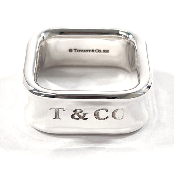 TIFFANY&Co. Ring 1837 Square Silver925 #9(JP Size) Silver Women Used