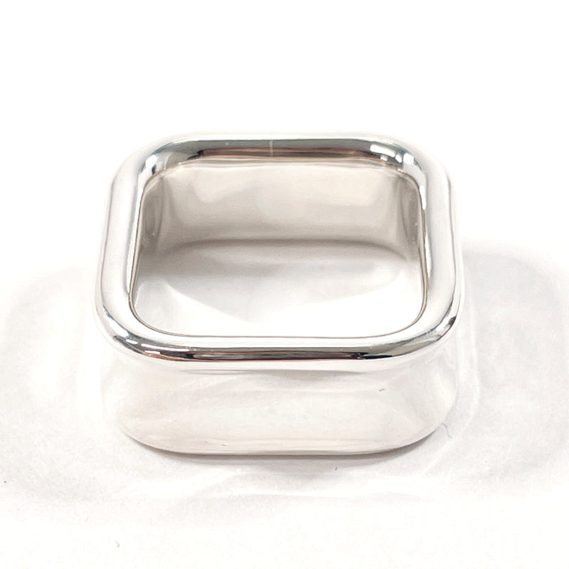 TIFFANY&Co. Ring 1837 Square Silver925 #9(JP Size) Silver Women Used