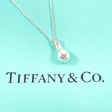 TIFFANY&Co. Necklace teardrop Elsa Peretti Silver925 Silver Women Used