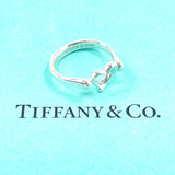TIFFANY&Co. Ring Open heart Elsa Peretti Silver925 #US 5 1/4 Silver Women Second hand