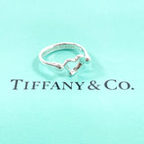 TIFFANY&Co. Ring Open heart Elsa Peretti Silver925 #10(JP Size) Silver Women Used