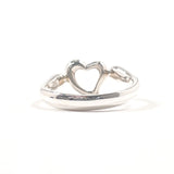 TIFFANY&Co. Ring Open heart Elsa Peretti Silver925 #US 5 1/4 Silver Women Second hand