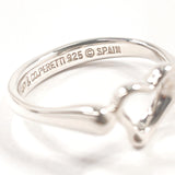 TIFFANY&Co. Ring Open heart Elsa Peretti Silver925 #US 5 1/4 Silver Women Second hand