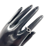 TIFFANY&Co. Ring Open heart Elsa Peretti Silver925 #US 5 1/4 Silver Women Second hand