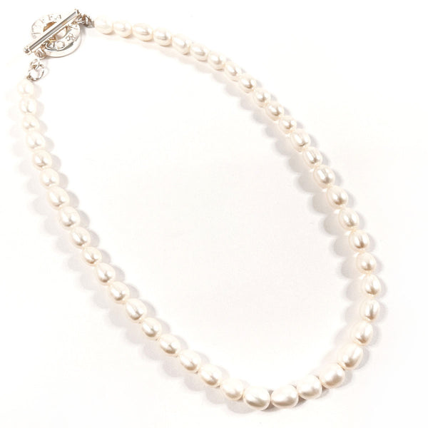 TIFFANY&Co. Necklace Freshwater pearl Silver925/Freshwater pearl Silver Silver Women Used