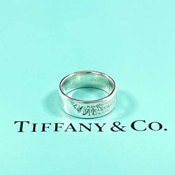 TIFFANY&Co. Ring Return to 2P diamond Silver925/diamond #9(JP Size) Silver Women Used