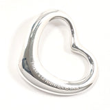 TIFFANY&Co. Pendant top Open heart Elsa Peretti Silver925 Silver Women Used