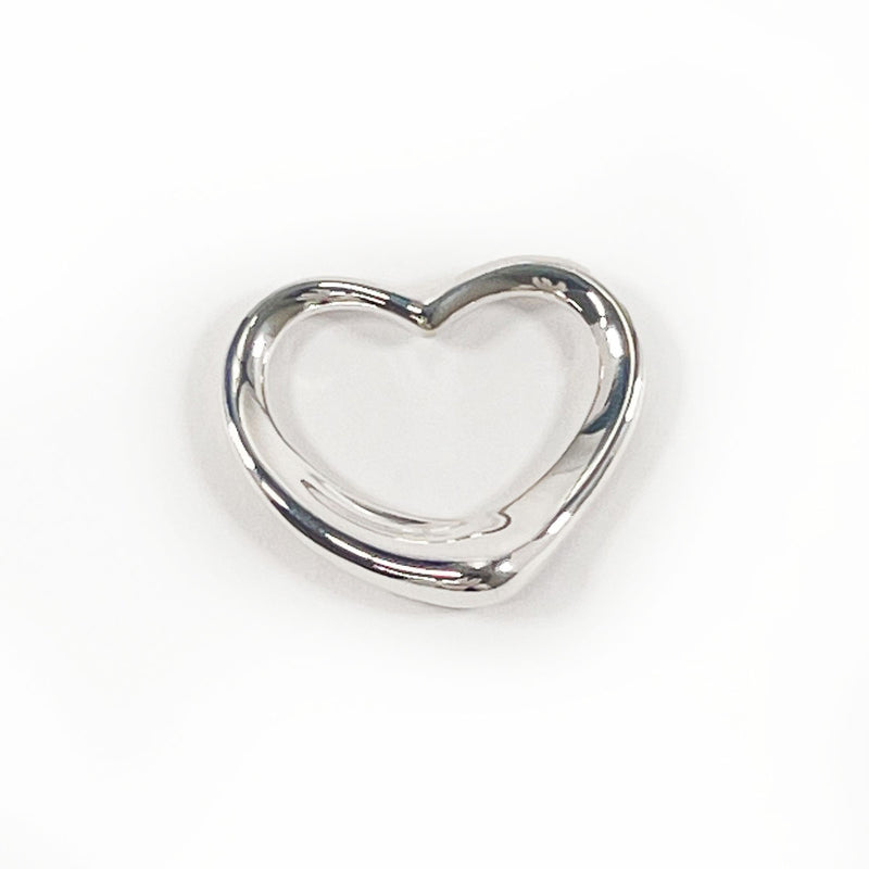 TIFFANY&Co. Pendant top Open heart Elsa Peretti Silver925 Silver Women Used