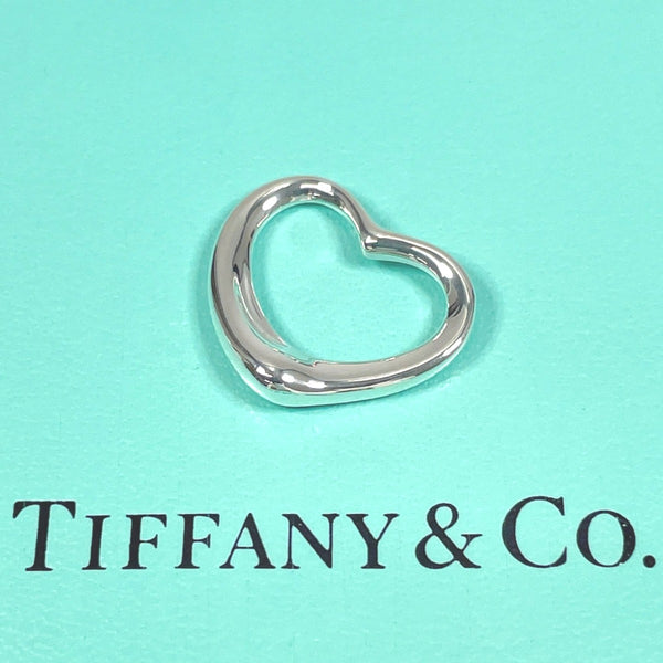 TIFFANY&Co. Pendant top Open heart Elsa Peretti Silver925 Silver Women Used