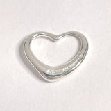 TIFFANY&Co. Pendant top Open heart Elsa Peretti Silver925 Silver Women Used