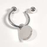 TIFFANY&Co. key ring round tag keyring Silver925 Silver unisex Used