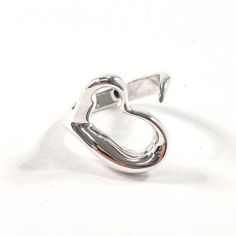 TIFFANY&Co. Ring Open heart Elsa Peretti Silver925 #10(JP Size) Silver Women Used