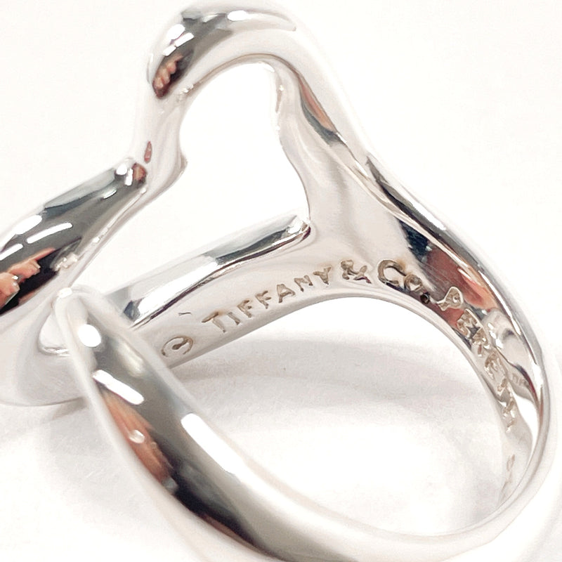 TIFFANY&Co. Ring Open heart Elsa Peretti Silver925 #10(JP Size) Silver Women Used