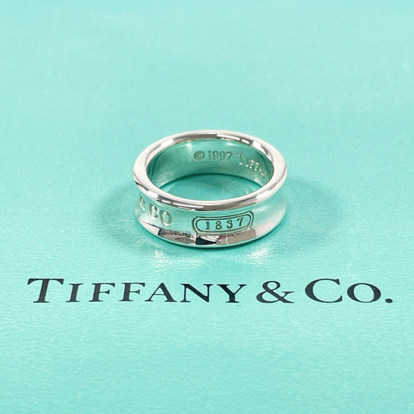 TIFFANY&Co. Ring 1837 Silver925 #13.5(JP Size) Silver Women Used
