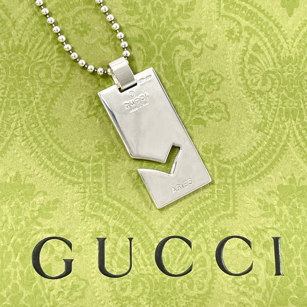 GUCCI Necklace Constellation ARIES Silver925 Silver unisex Used