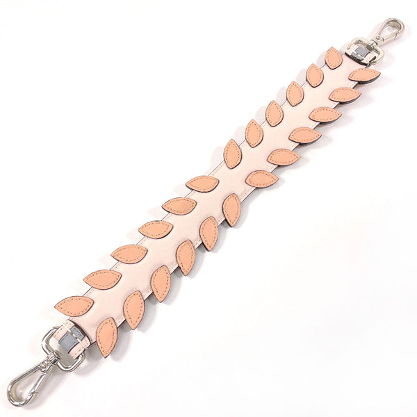FENDI Shoulder strap Mini strap you leather pink pink Women Used