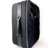 PRADA suitcase VV030M Nylon/Safiano leather Black unisex Used