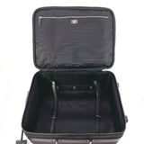 PRADA suitcase VV030M Nylon/Safiano leather Black unisex Used