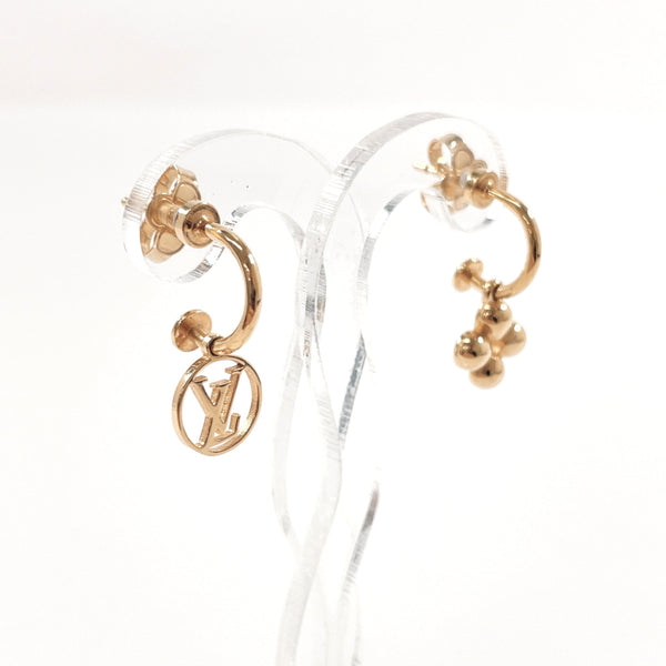 LOUIS VUITTON earring M64859 earring blooming metal gold DE Women Used