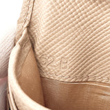 PRADA Tri-fold wallet IMH176 Safiano leather beige Women Used