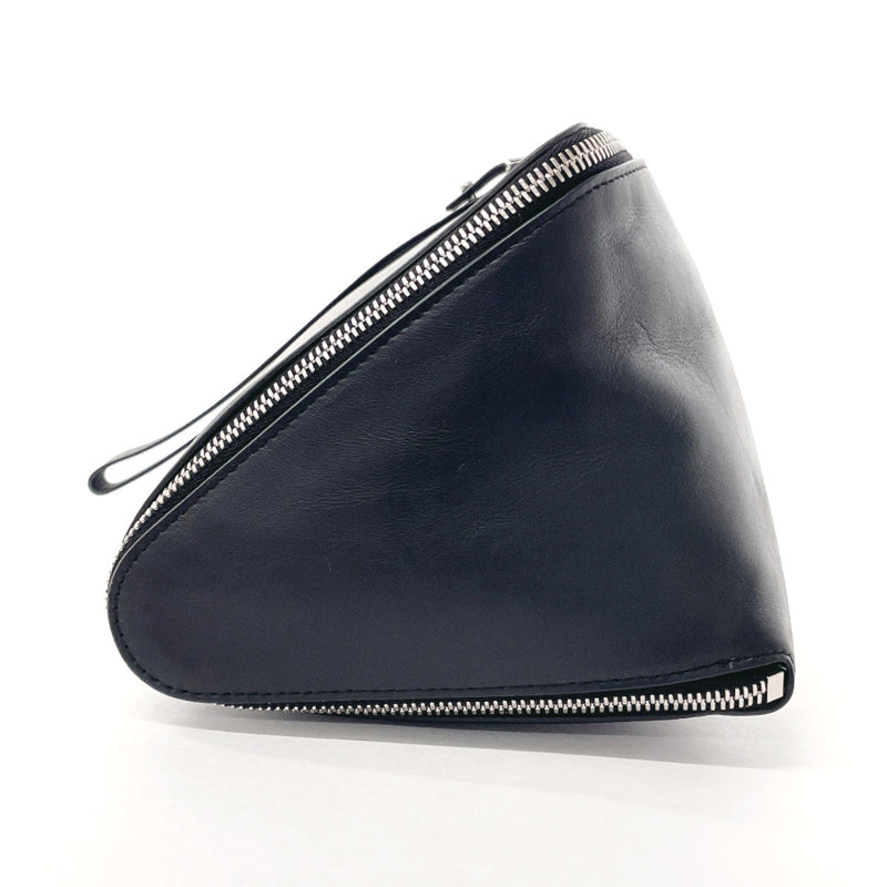 BOTTEGAVENETA Clutch bag 666771 organizer leather Black unisex Used