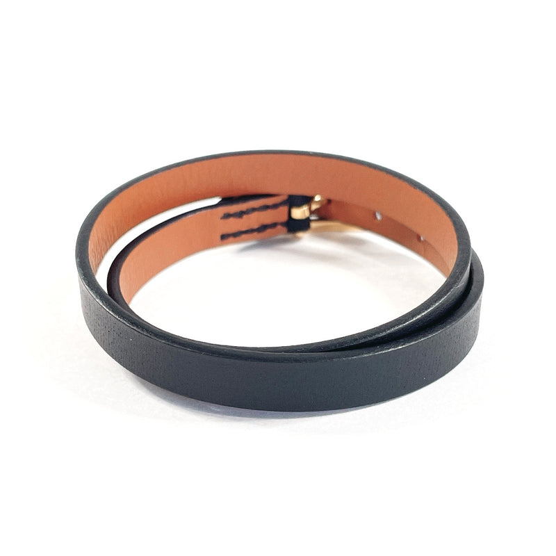 HERMES bracelet H064692CCAAT4 Beapi de Bourtour reversible Vaux Chamonix/Taderakto Black Black LO 02 33 unisex New