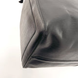 LOUIS VUITTON Boston bag M42942 Keepall 60 Epi Leather Black Black unisex Used