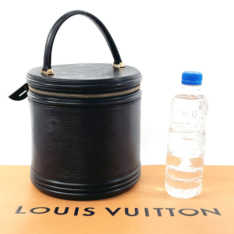 LOUIS VUITTON Handbag M48032 Cannes Vanity bag Epi Leather Black Black Women Used