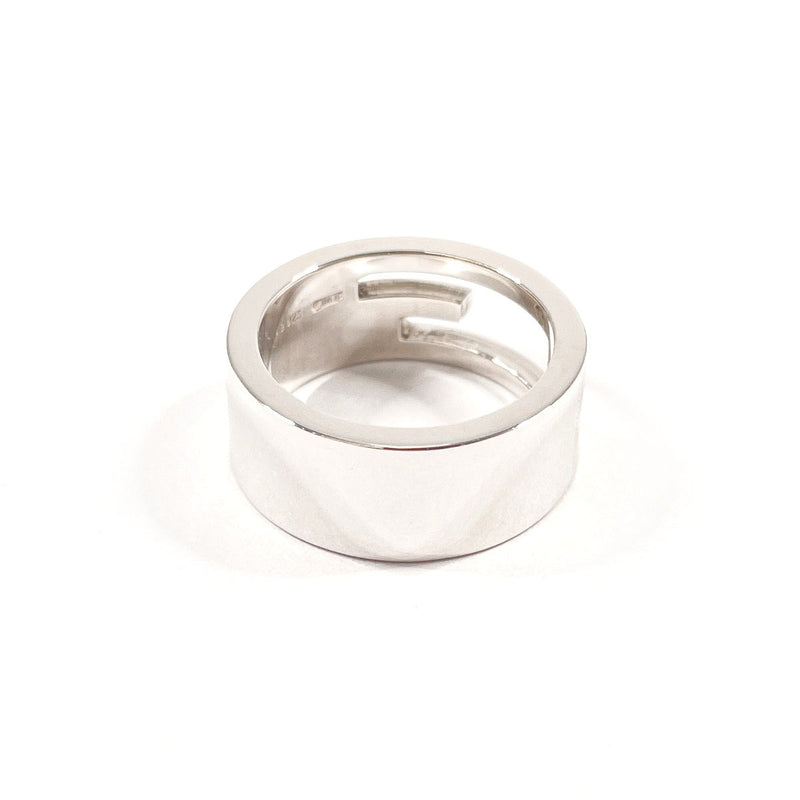 GUCCI Ring Branded Cutout G Silver925 #US 4 3/4 Silver Women Second hand