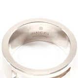 GUCCI Ring Branded Cutout G Silver925 #US 4 3/4 Silver Women Second hand