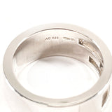 GUCCI Ring Branded Cutout G Silver925 #US 4 3/4 Silver Women Second hand
